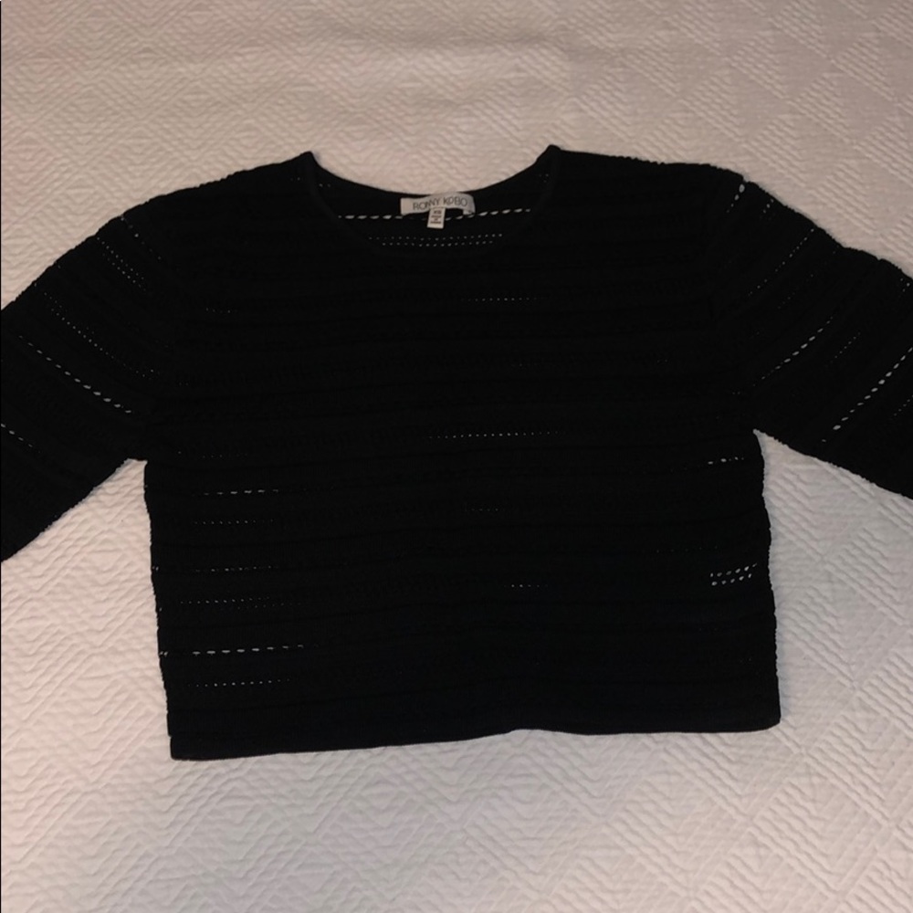 Ronny Kobo black sweater size XS
